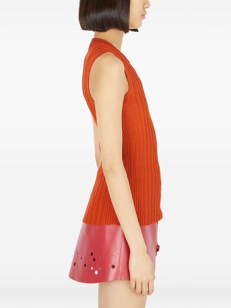 ribbed sleeveless top 3