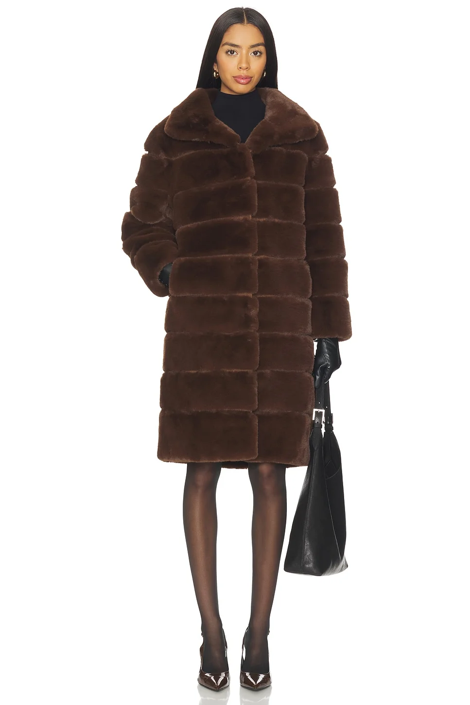 Christie Faux Fur Coat - 1
