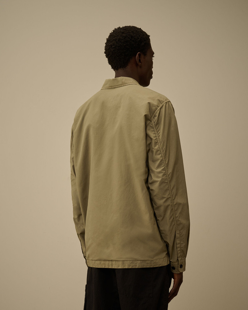 Flatt Nylon Lens Zipped Overshirt 4