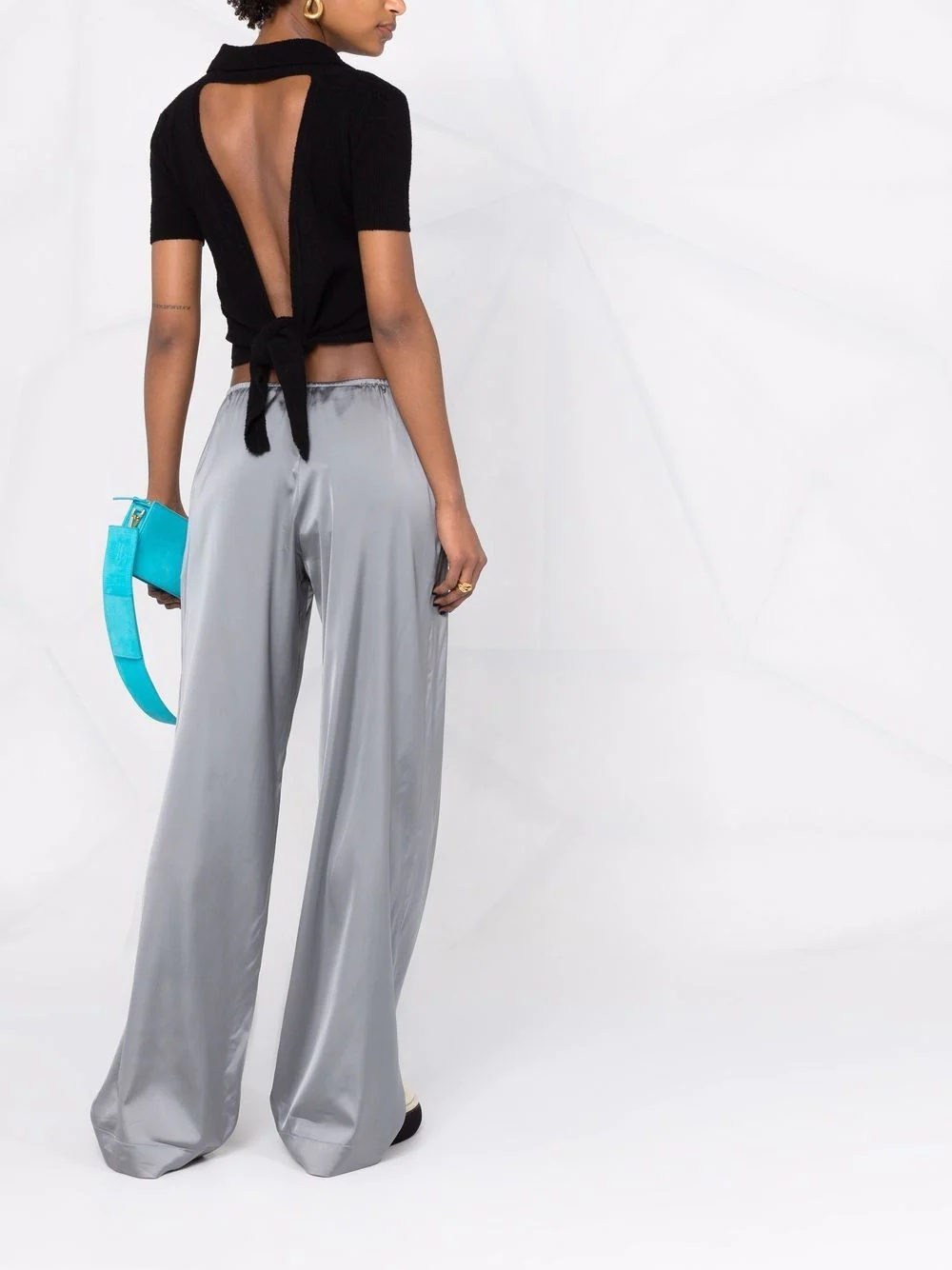 wide-leg trousers - 4