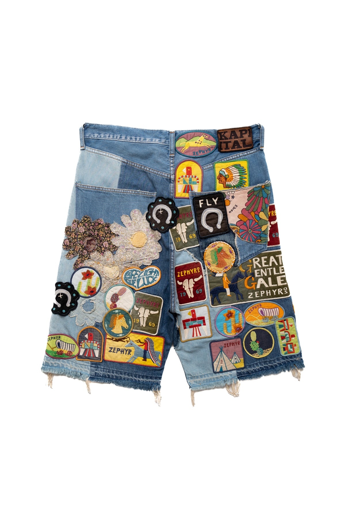Kapital 12.5oz Denim 5P Shorts (ZEPHYROS INSANE Remake