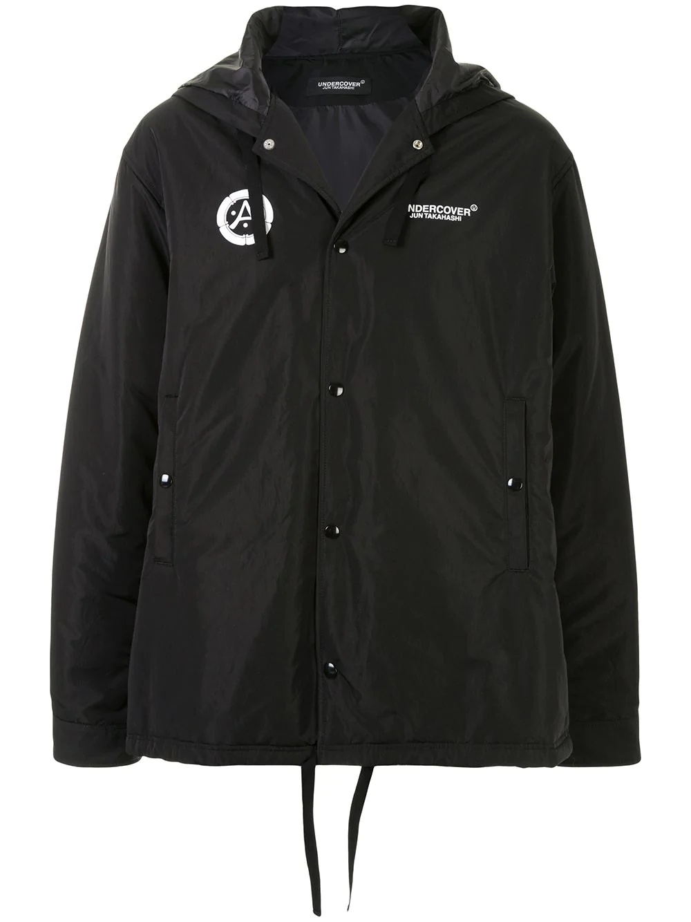 chest logo jacket - 1