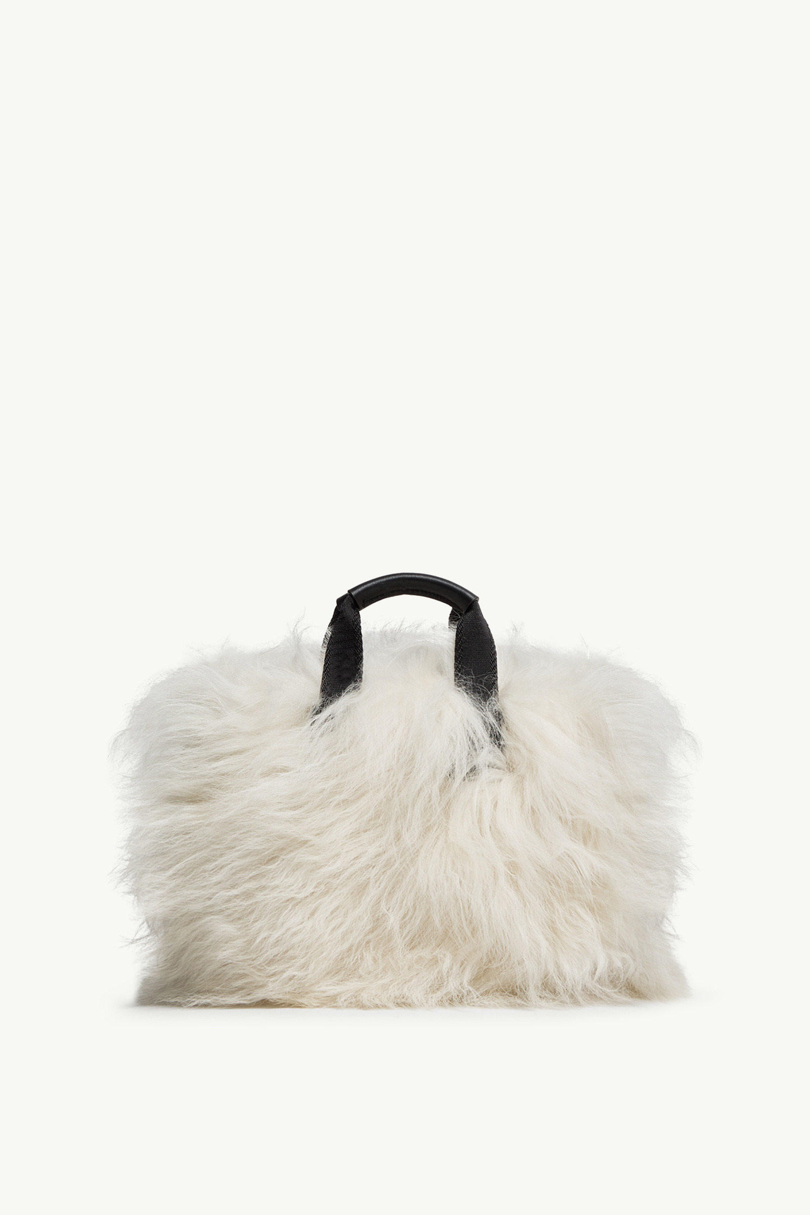 Micro Caradoc Shearling Tote Bag - 4