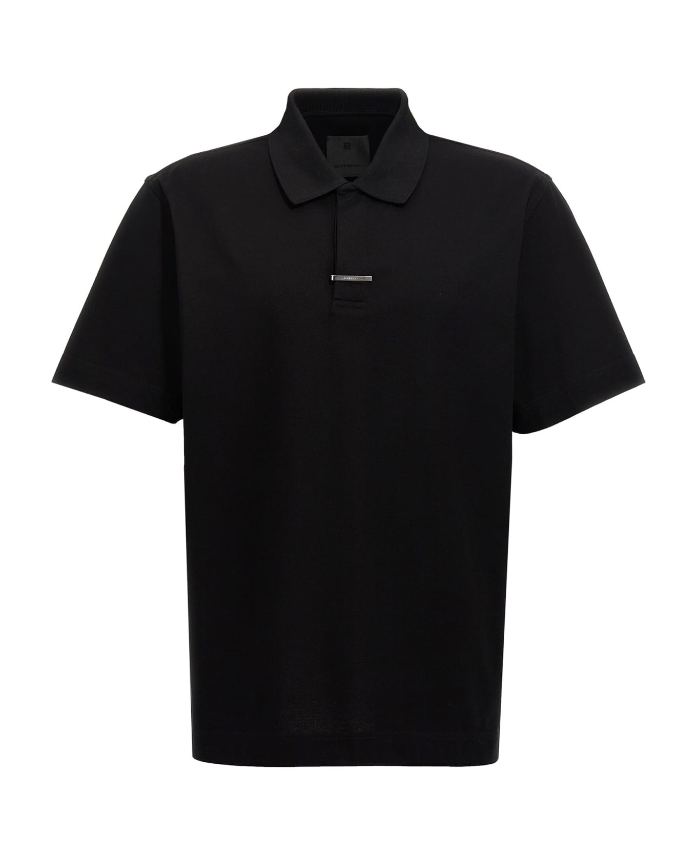 'placket' Polo Shirt - 1