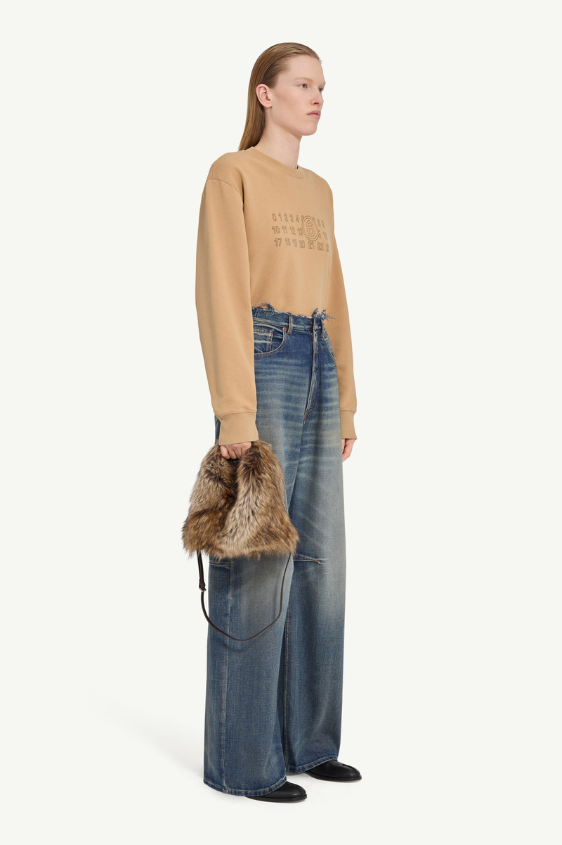 MM6 Maison Margiela Wide-leg jeans outlook