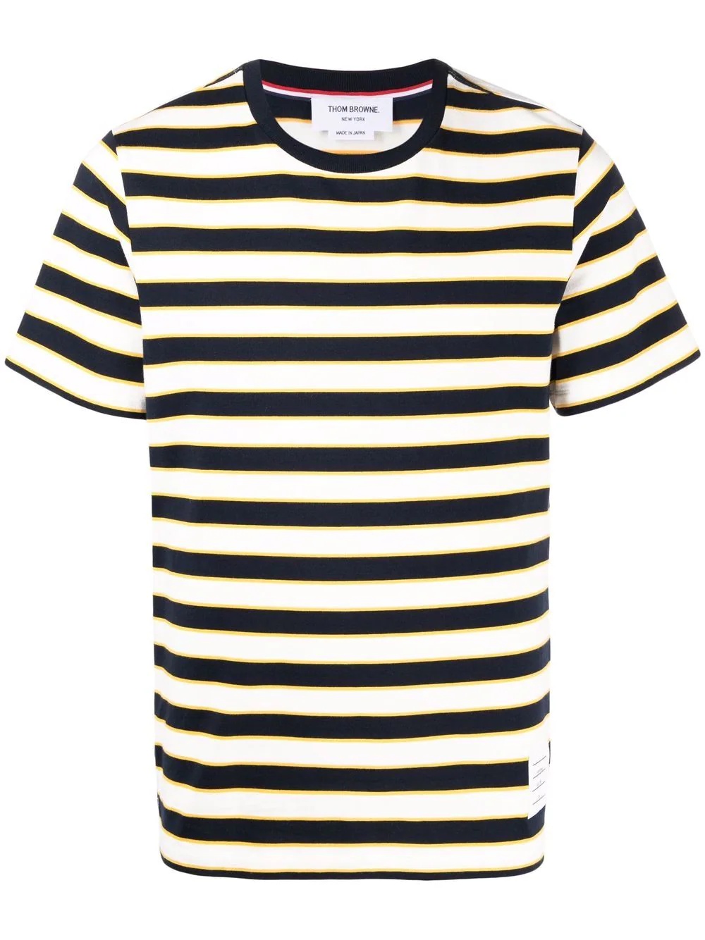 striped short-sleeve T-shirt - 1