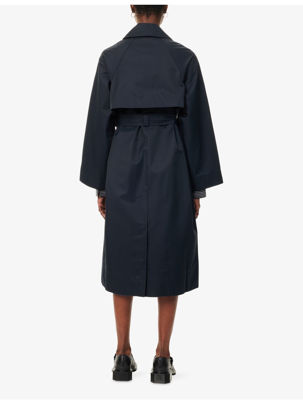 Robyn Belted Cotton-Blend Trench Coat - 4