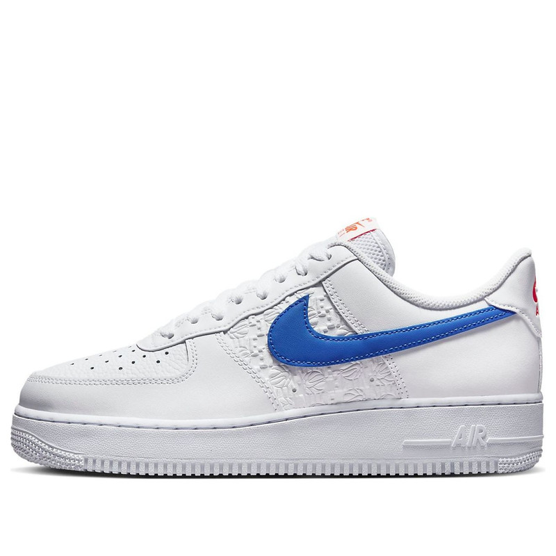Nike 공기 힘 1 '07 낮은 돋을새김된 Hoops 레이서 파란 - 1