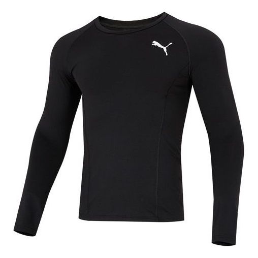 PUMA Run Favorite Long Sleeve Tee 'Black' 522079-01 - 1