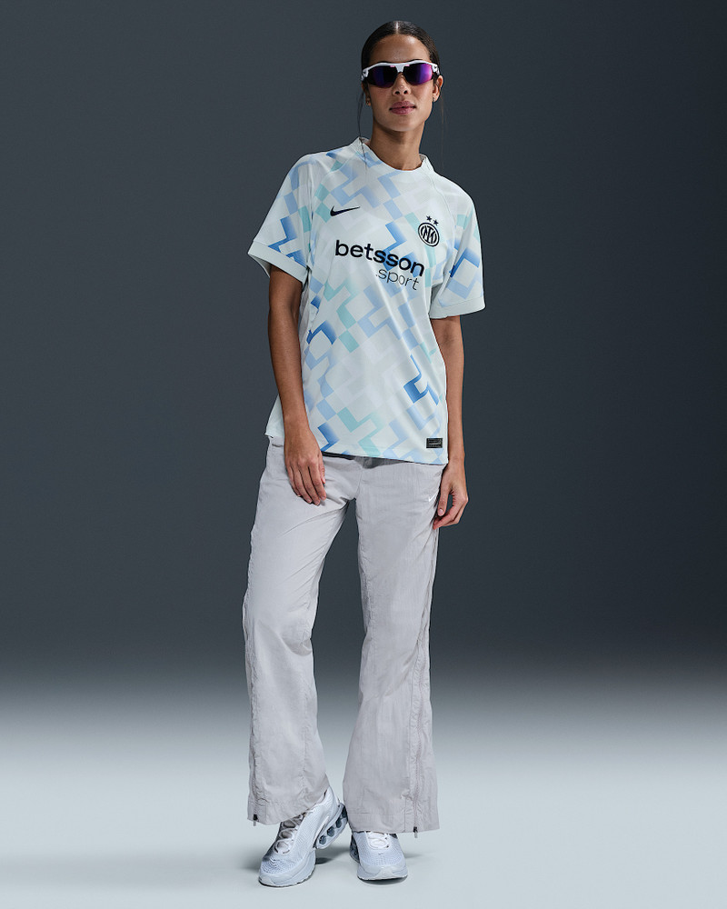 Inter Milan 2025/26 Stadium Away Women's Nike Dri-FIT Soccer Replica Jersey 4