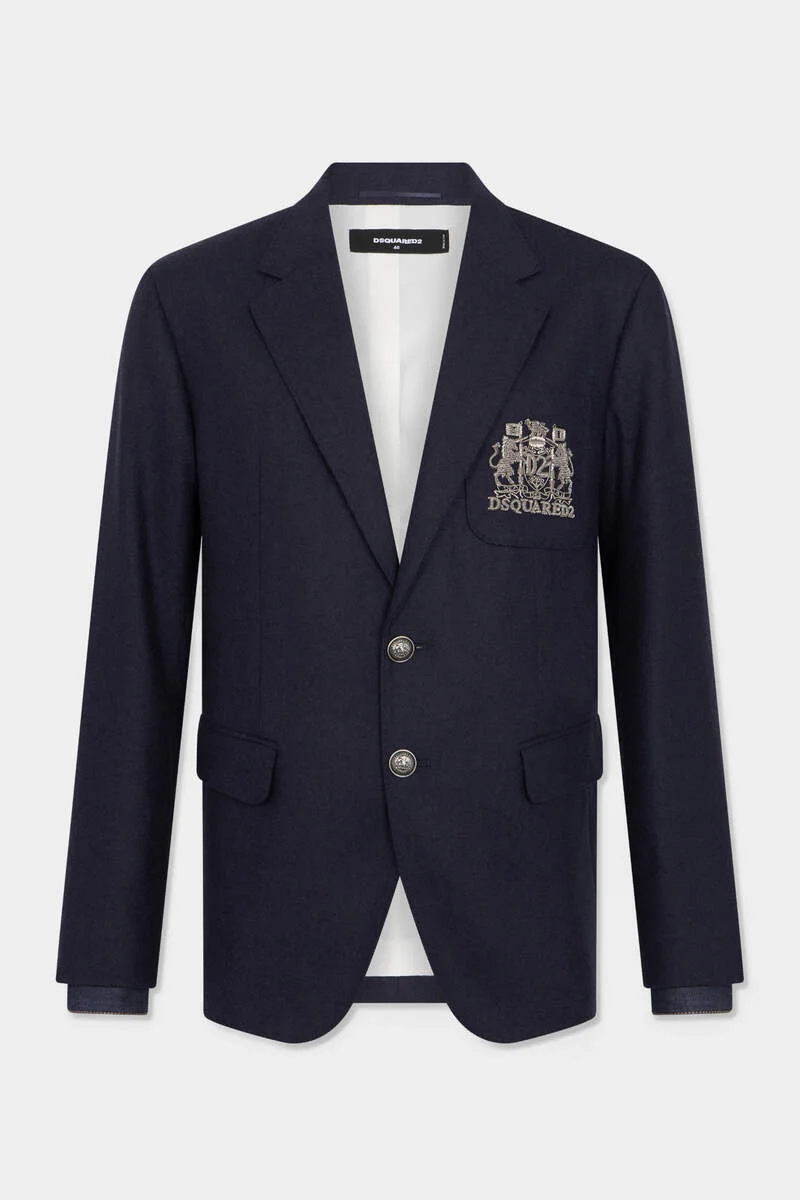 D2 COLLEGE RELAXED SHOULDER JACKET - 1