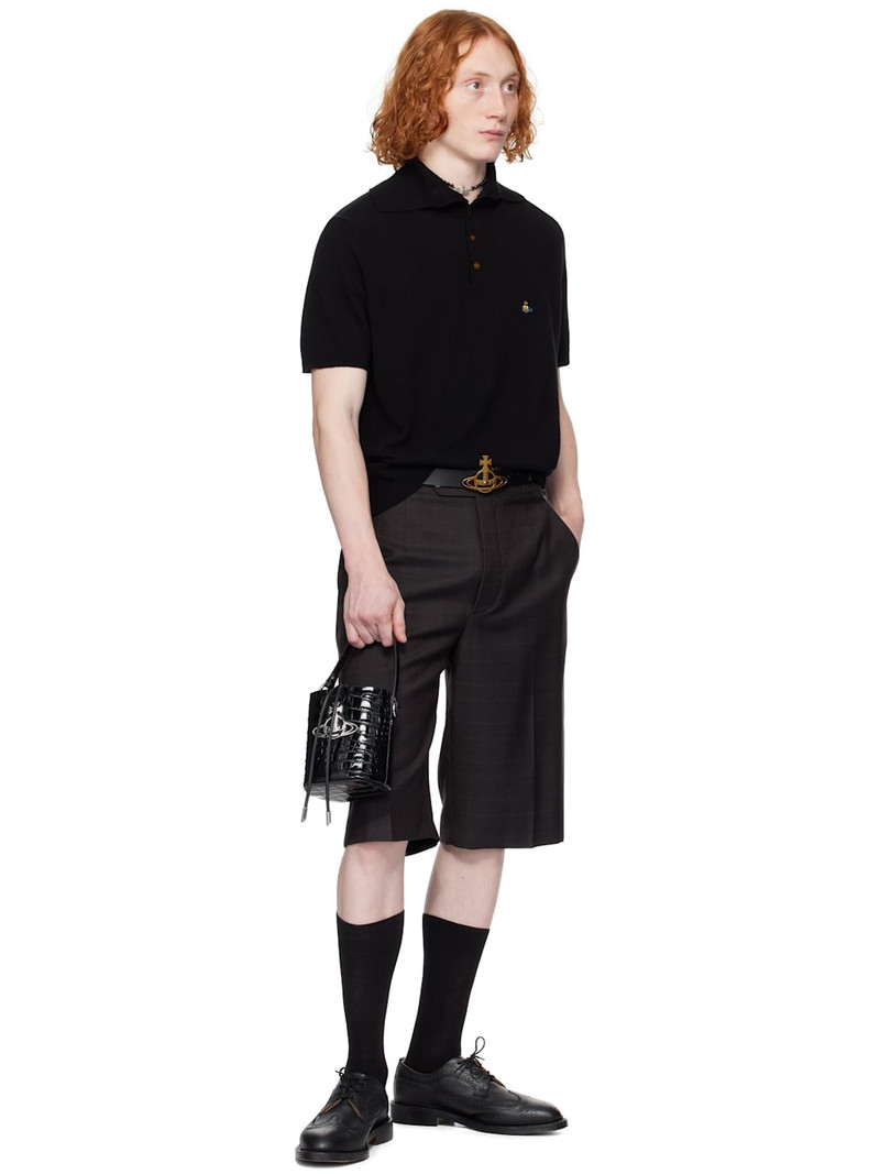 Vivienne Westwood Black Alex Polo outlook