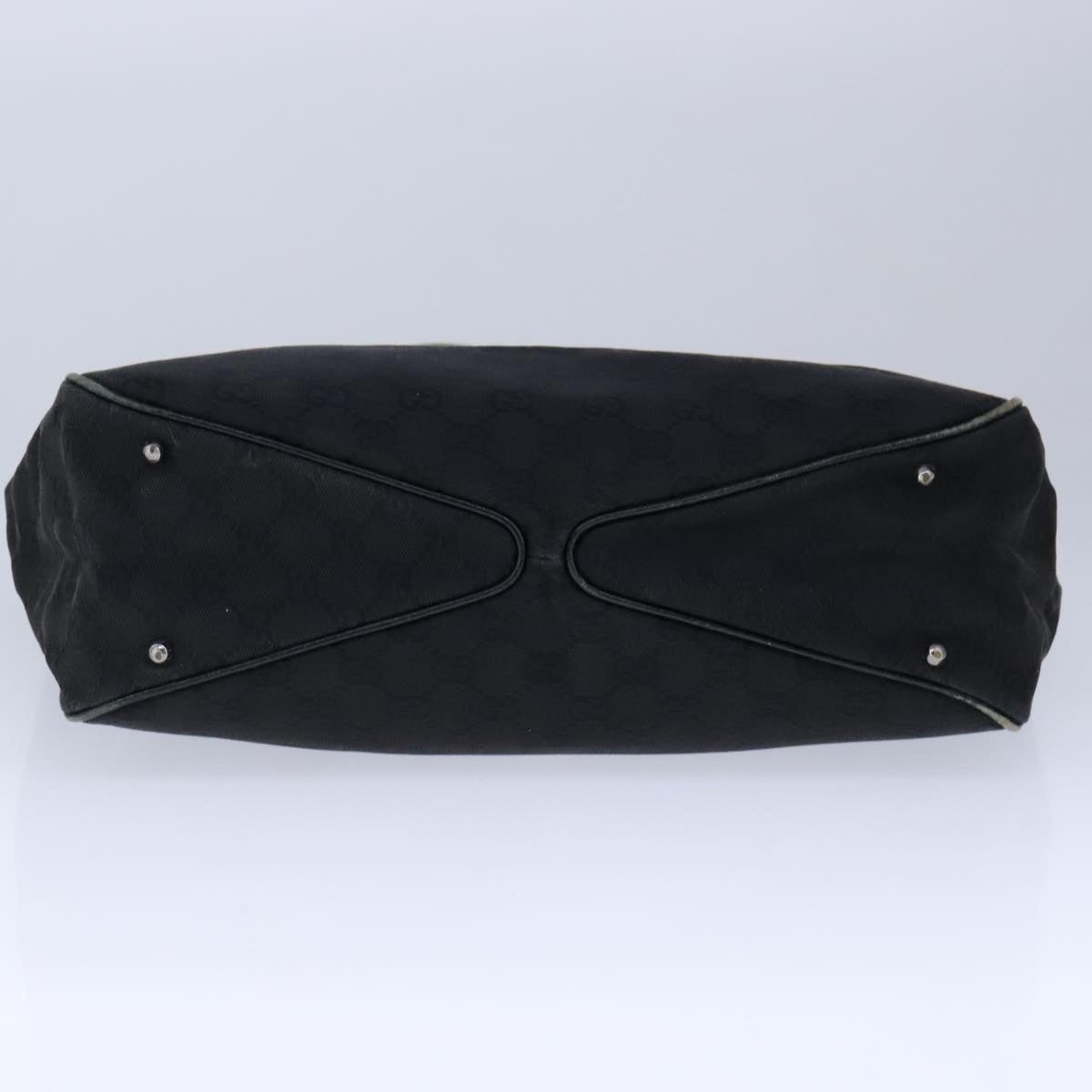 GUCCI GG Canvas Tote Bag Canvas Black - 9