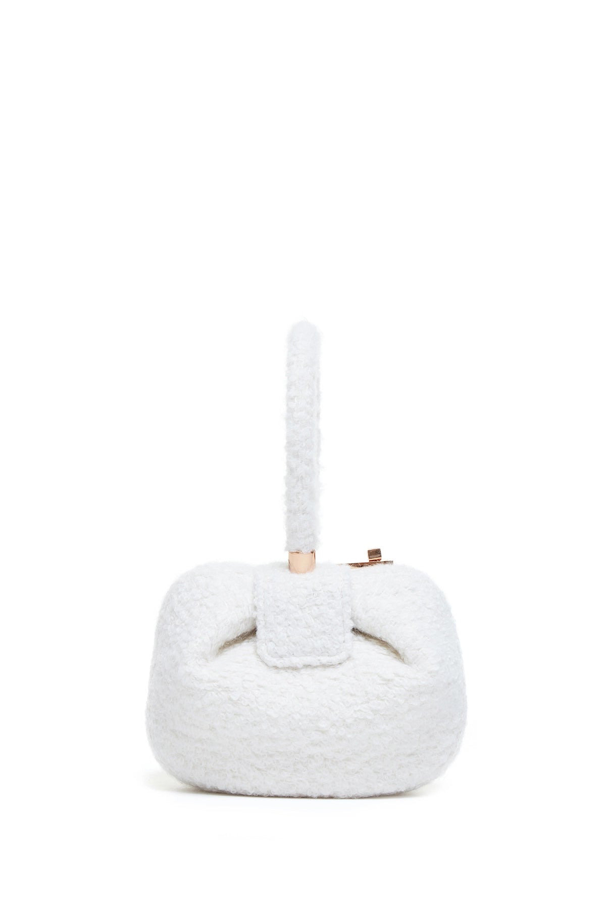 Demi Bag in Ivory Cashmere Boucle - 2