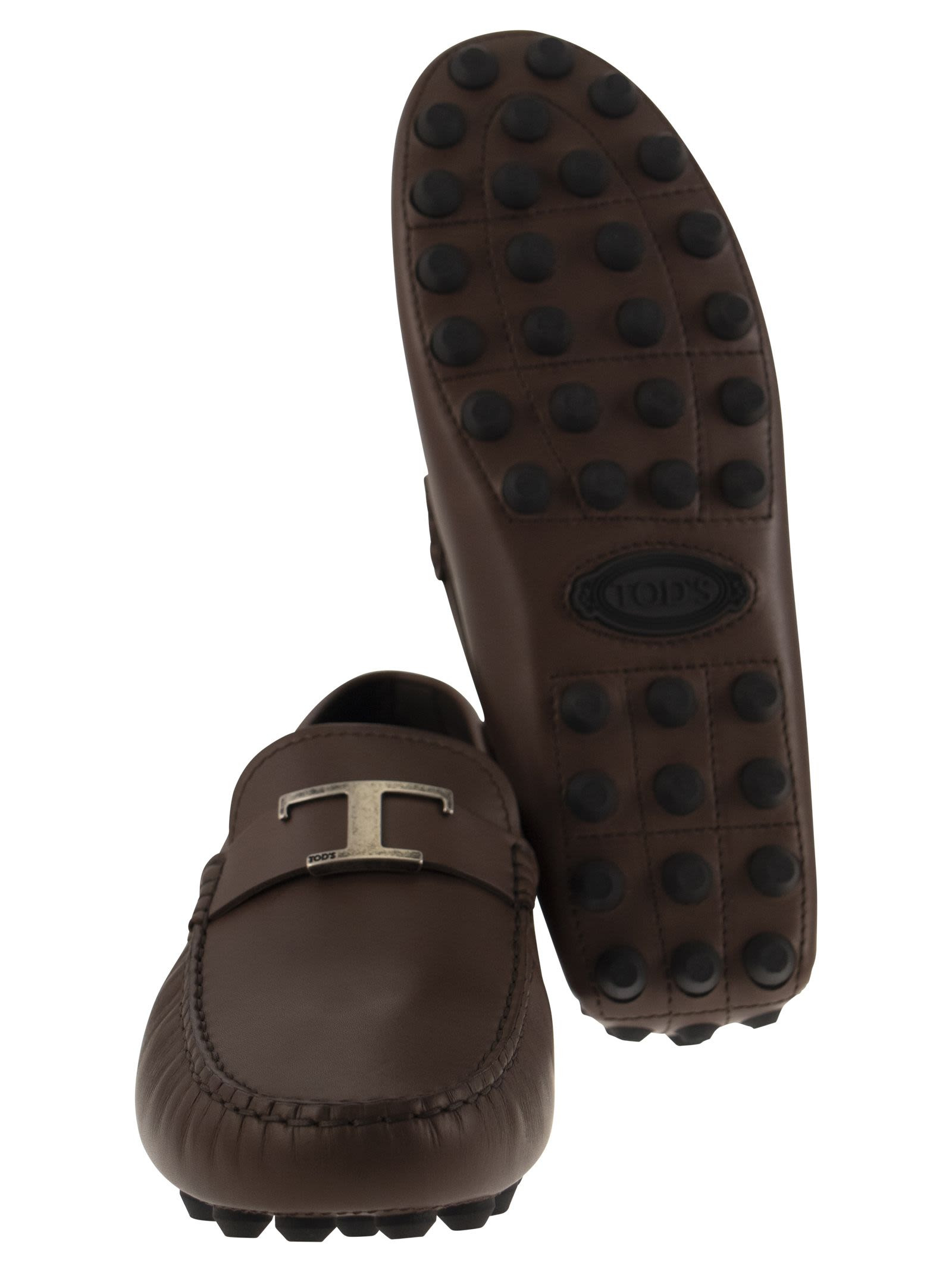 Tod's Men Moccasin With Macro Rubbers - 5