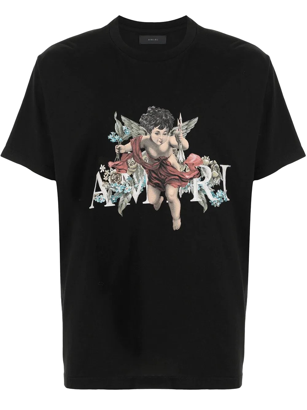 cherub-print T-shirt - 1