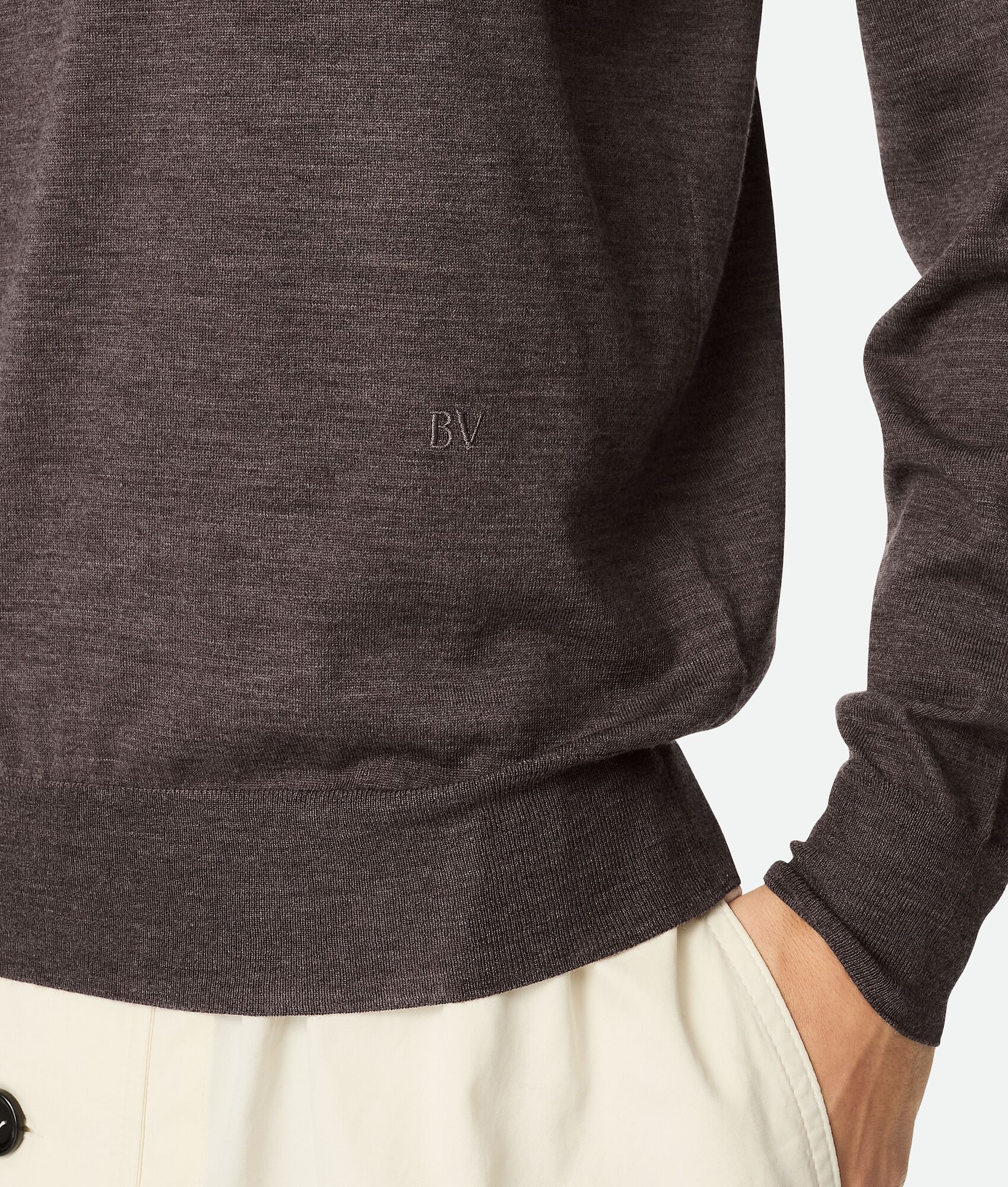 Light Fine Cashmere Hooded Jumper - 4