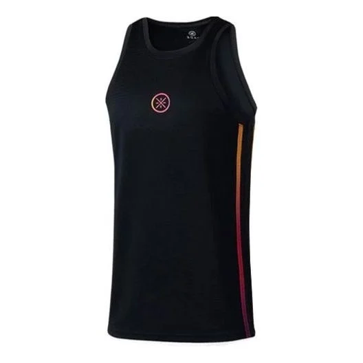 Li-Ning Way Of Wade Logo Quick-Drying Basketball Tank 'Black' AAYT013-1 - 1