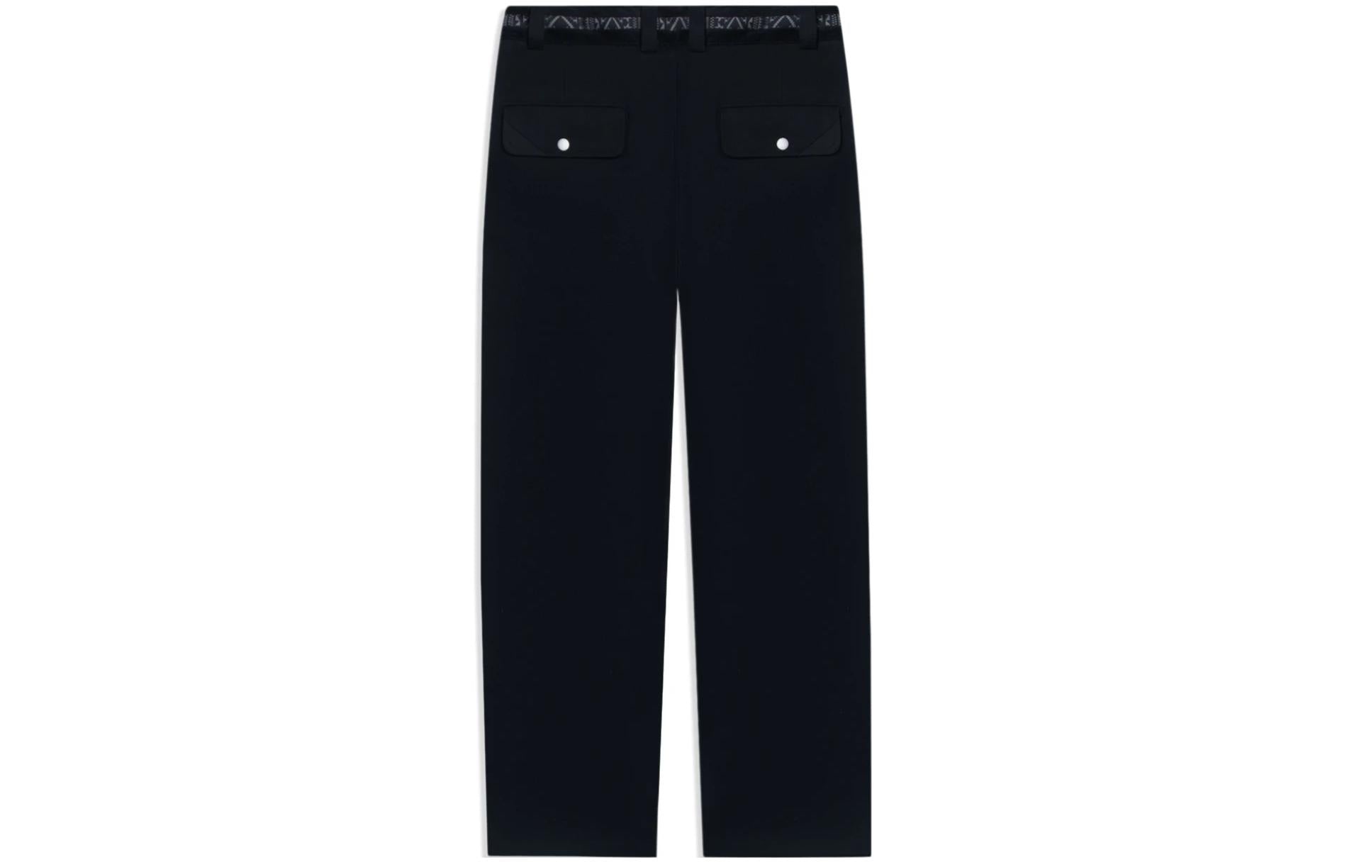Li-Ning Embroidery Logo Straight Pants 'Black' AKXSB55-3 - 2