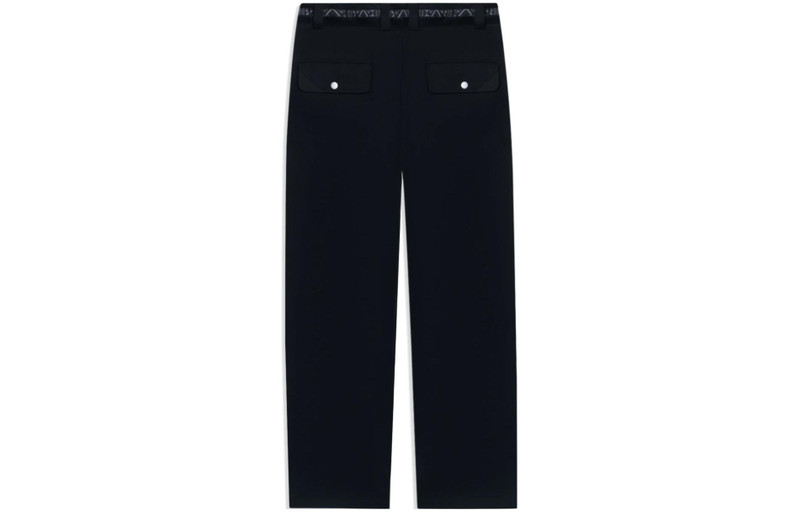 Li-Ning Li-Ning Embroidery Logo Straight Pants 'Black' AKXSB55-3 outlook