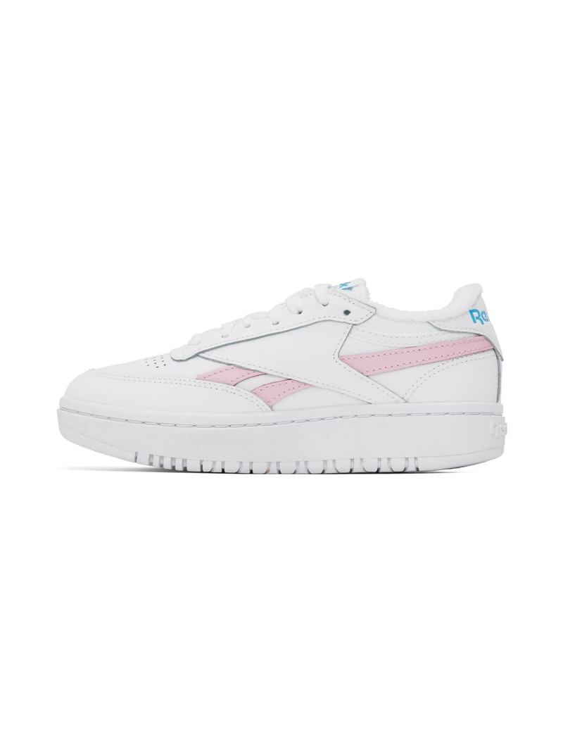 Reebok White Club C Double Revenge Sneakers outlook