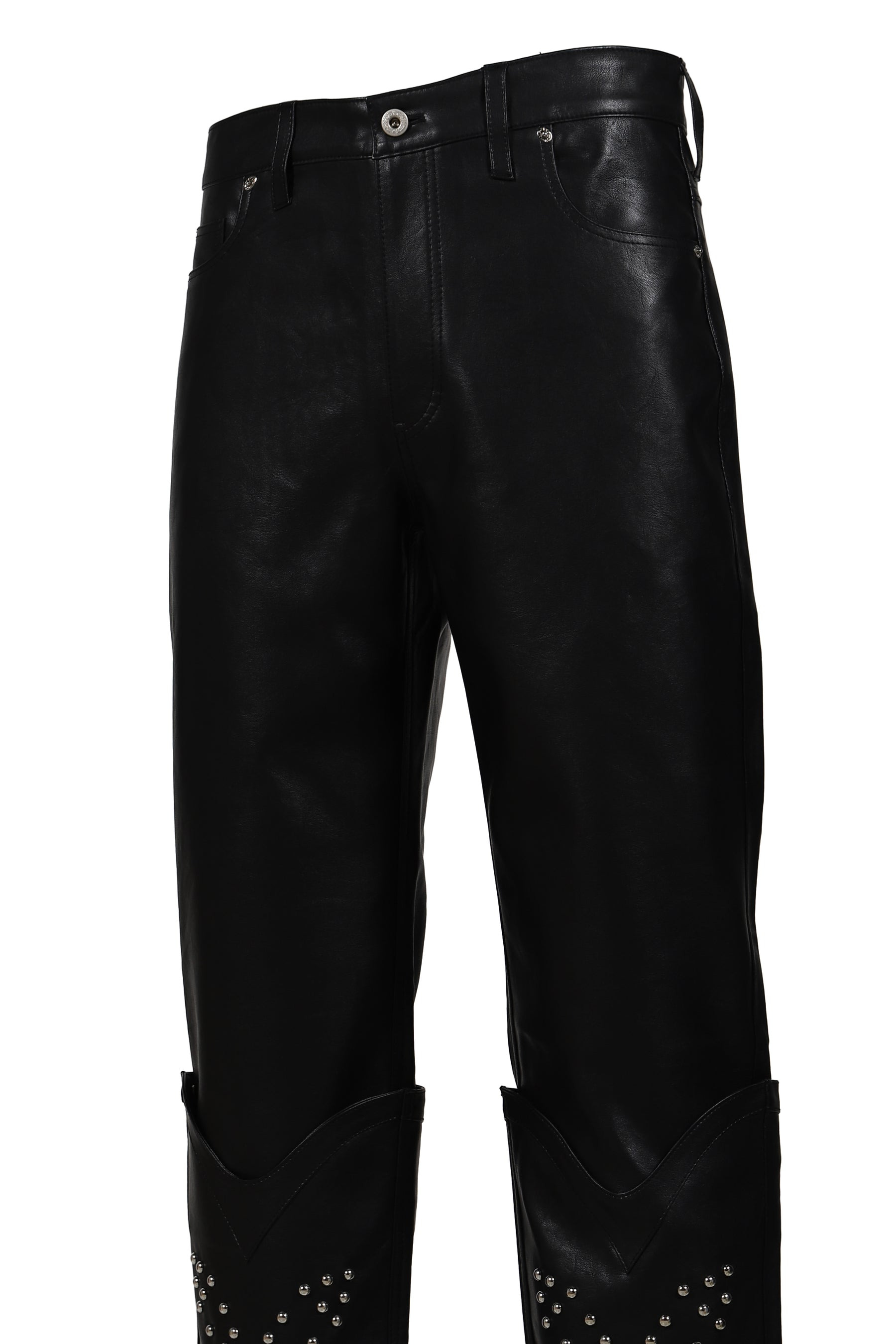 WESTERN BOOT TROUSERS / BLACK - 8