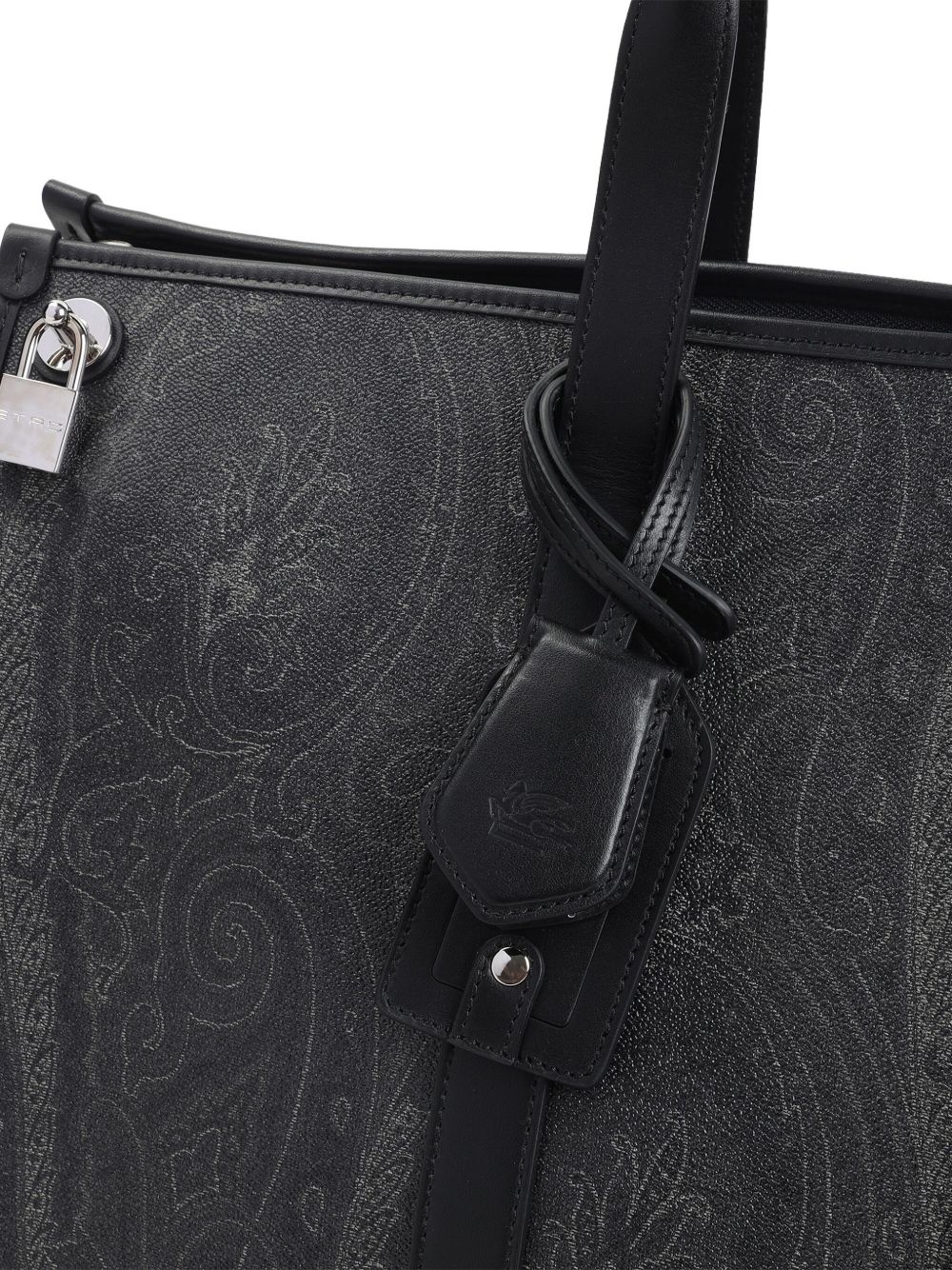 paisley-print tote bag - 3