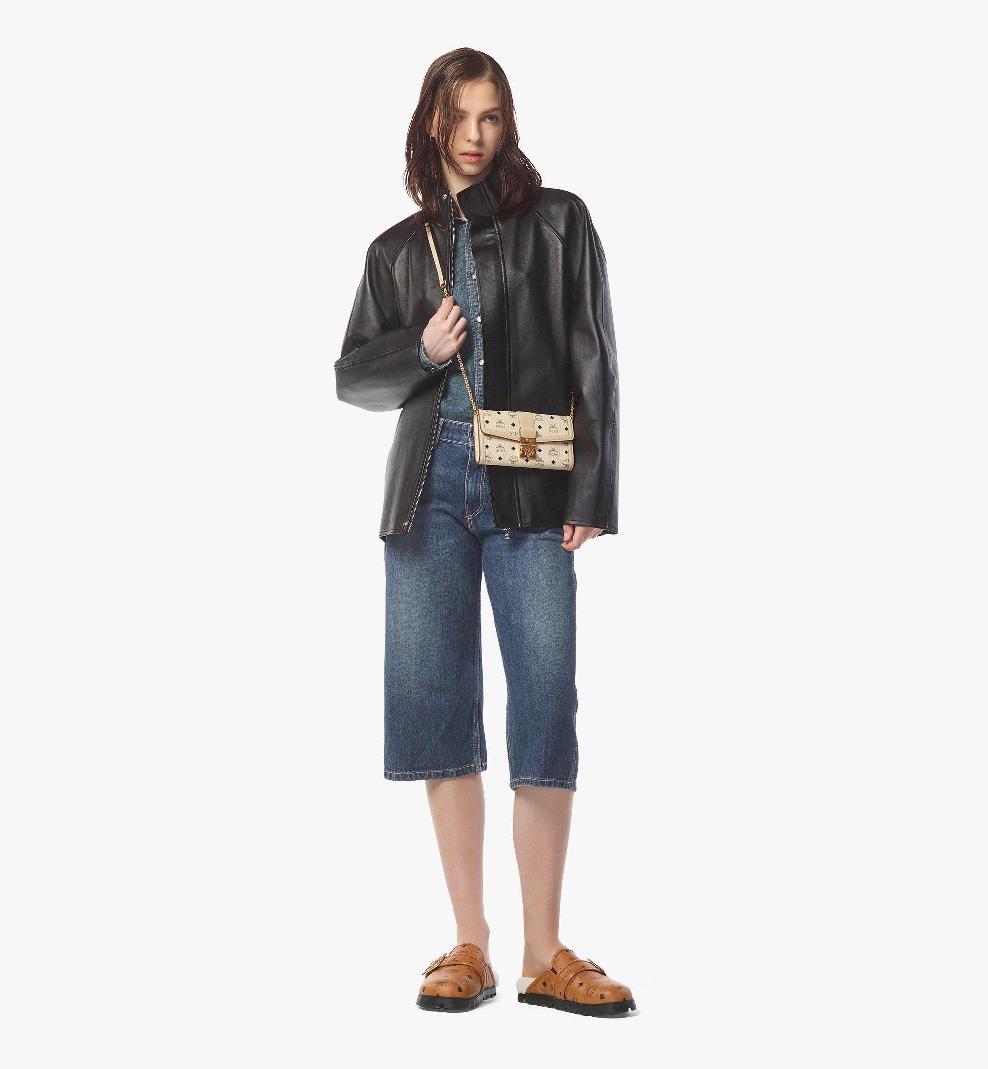 Tracy Chain Wallet in Visetos - 2