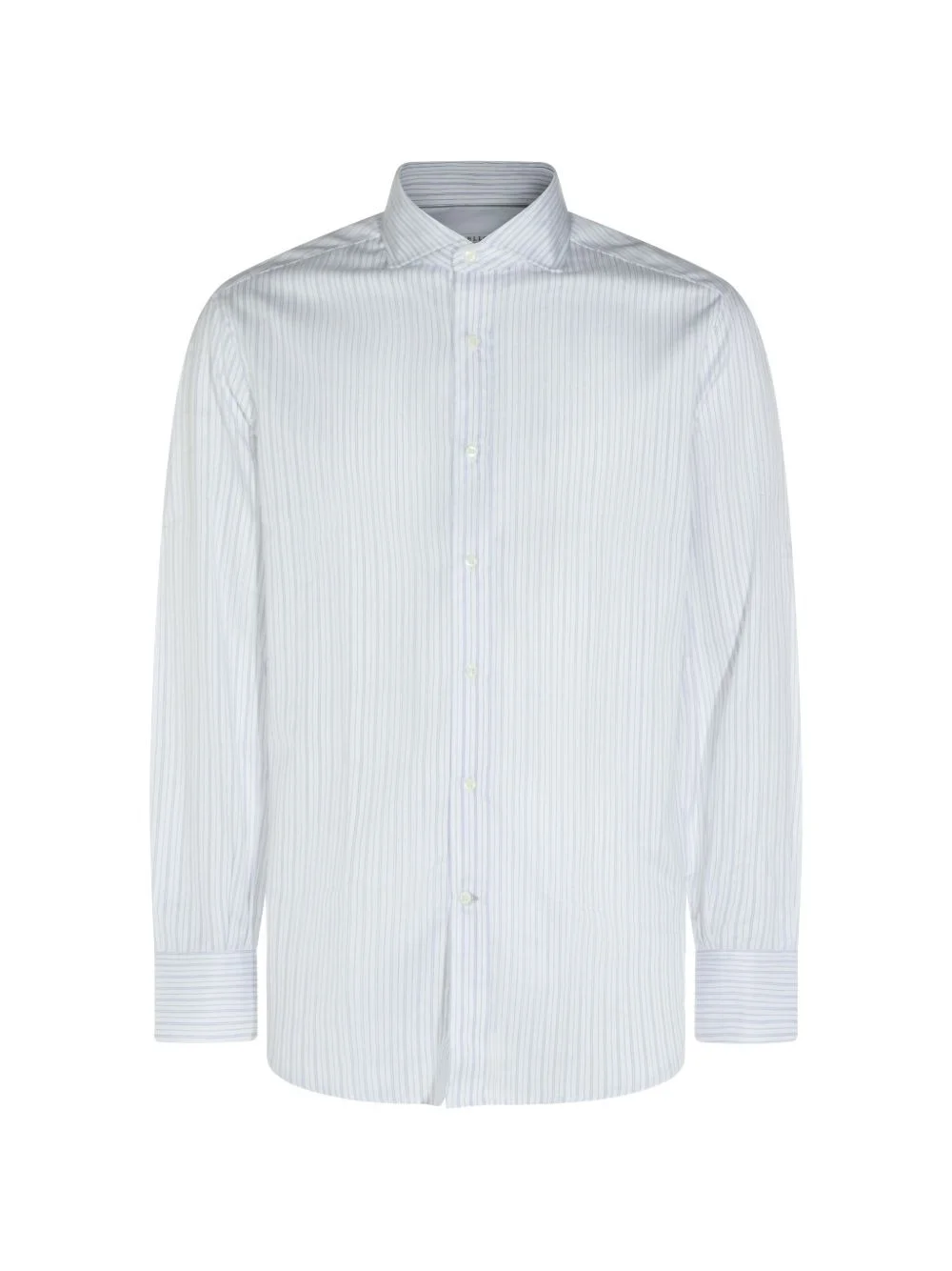 striped button shirt - 1
