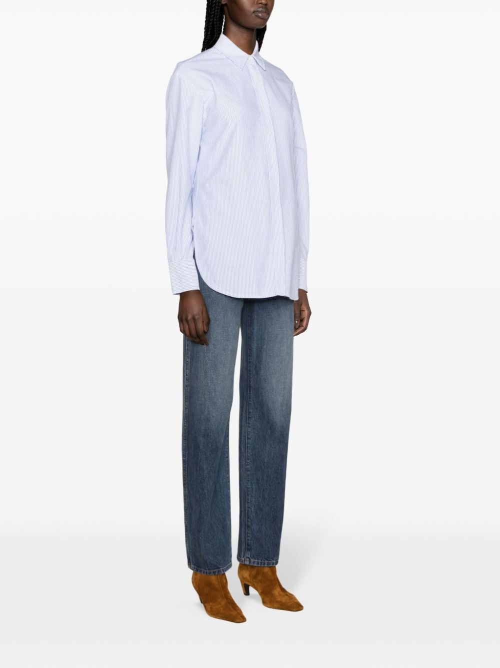 Oxford striped shirt - 3