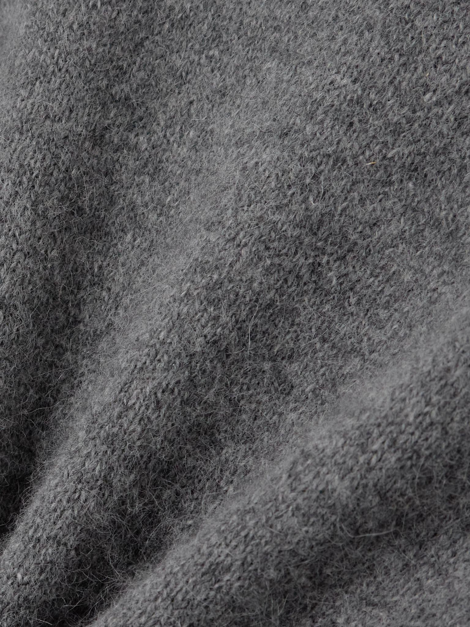 Anaa oversized cashmere sweater Gray - 5