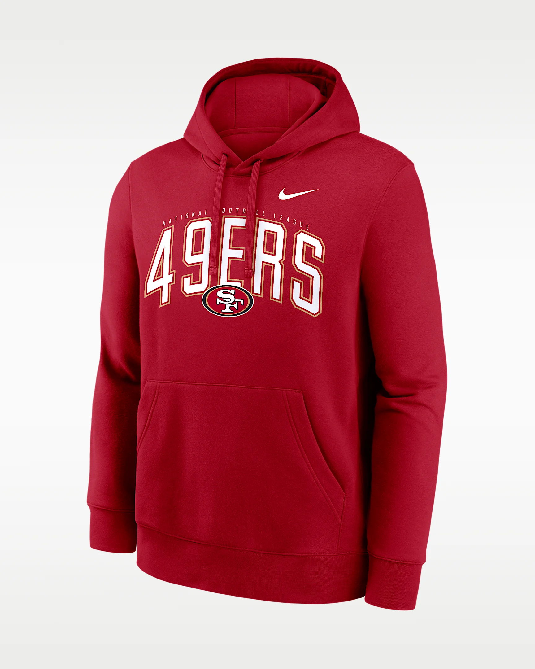 San Francisco 49ers Club Men's Nike NFL Pullover Hoodie - 1