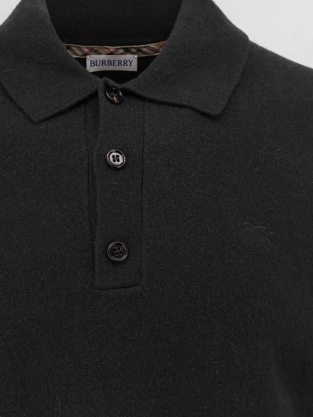 CASHMERE POLO SWEATER - 3