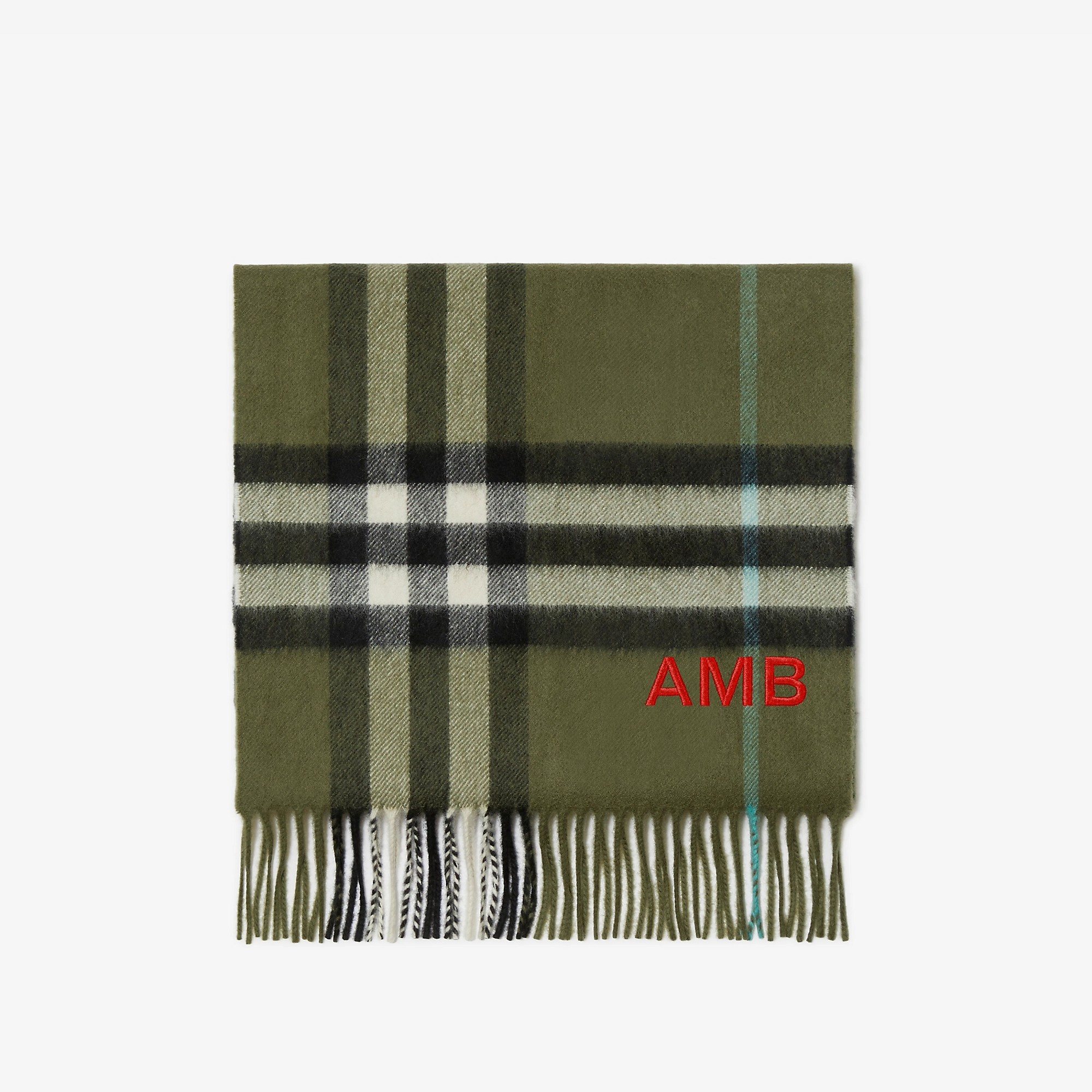 Burberry Check Cashmere Scarf - 2