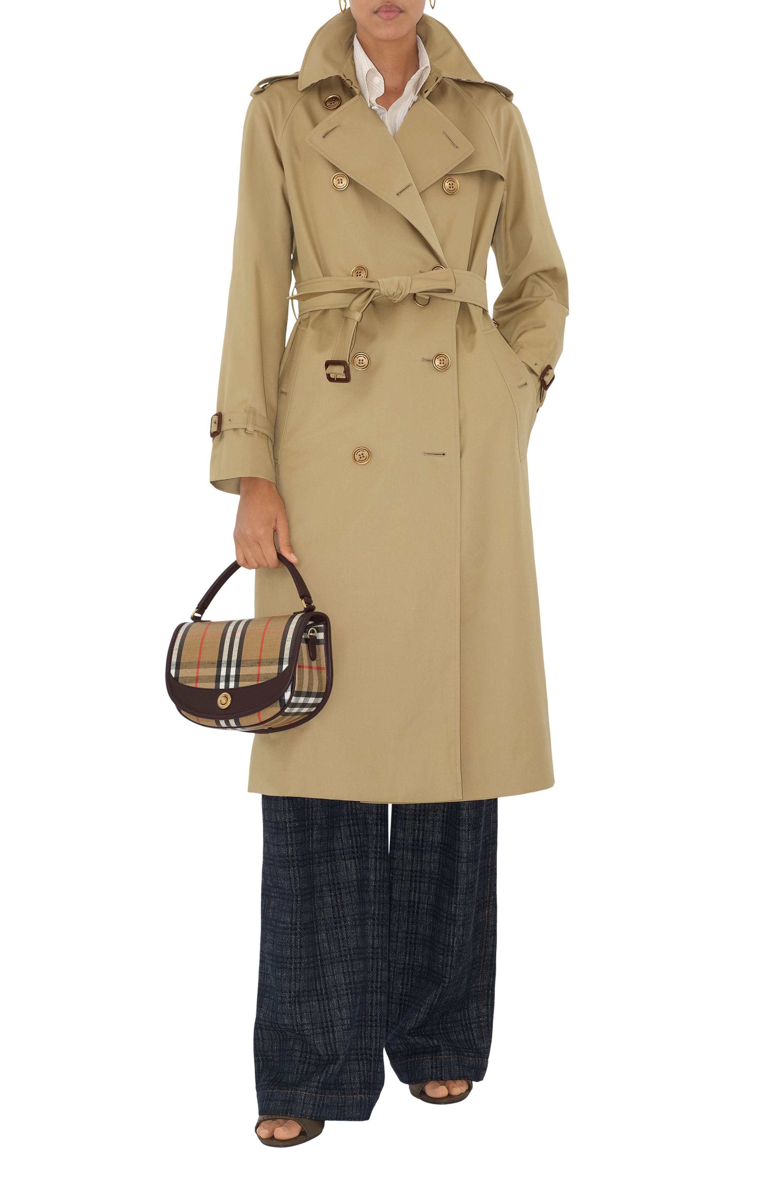 burberry Highlands Coated Canvas Top Handle Bag in Sand at Nordstrom - 2