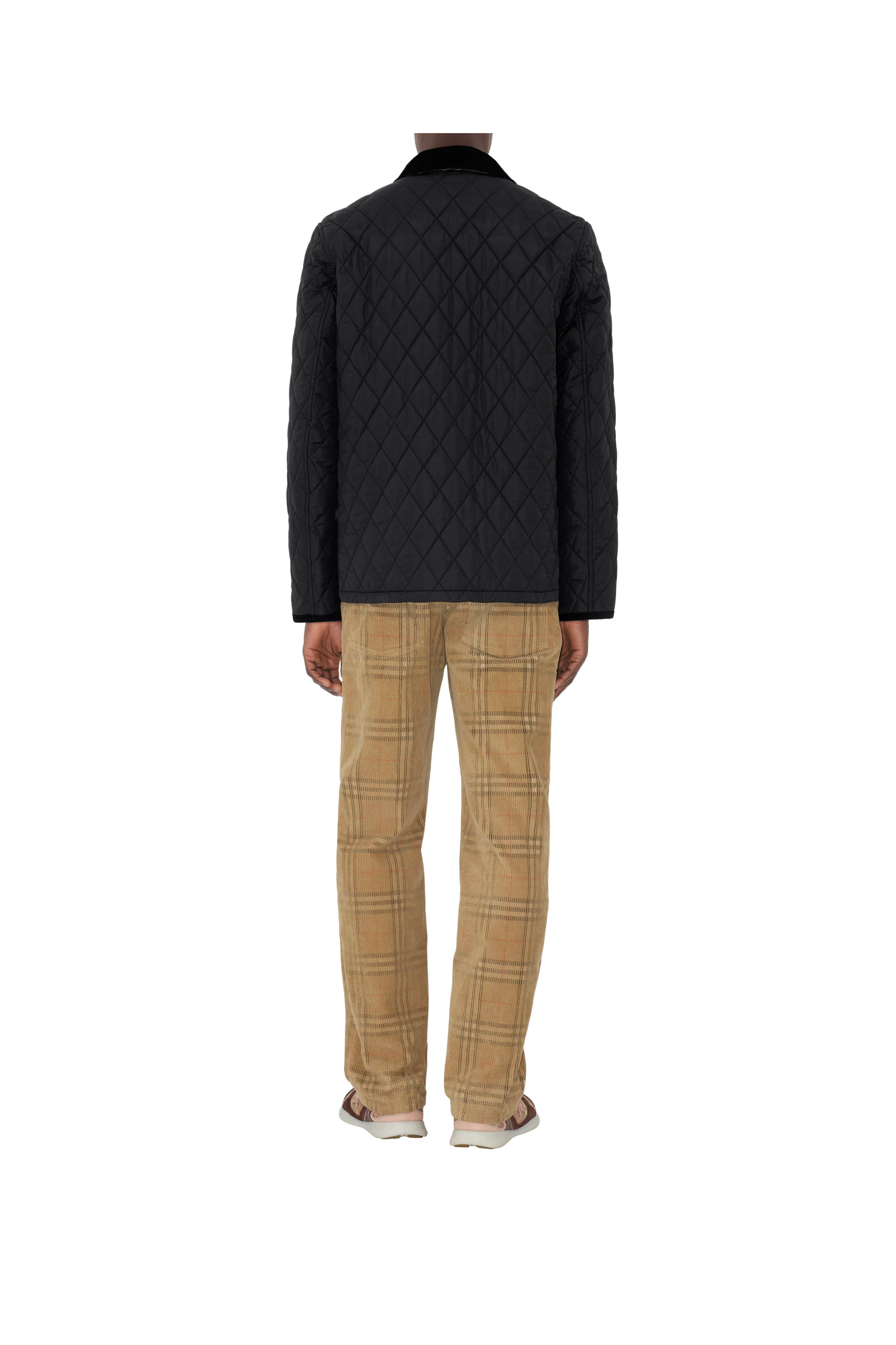 burberry Quilted Nylon Barn Jacket in Black at Nordstrom - 4