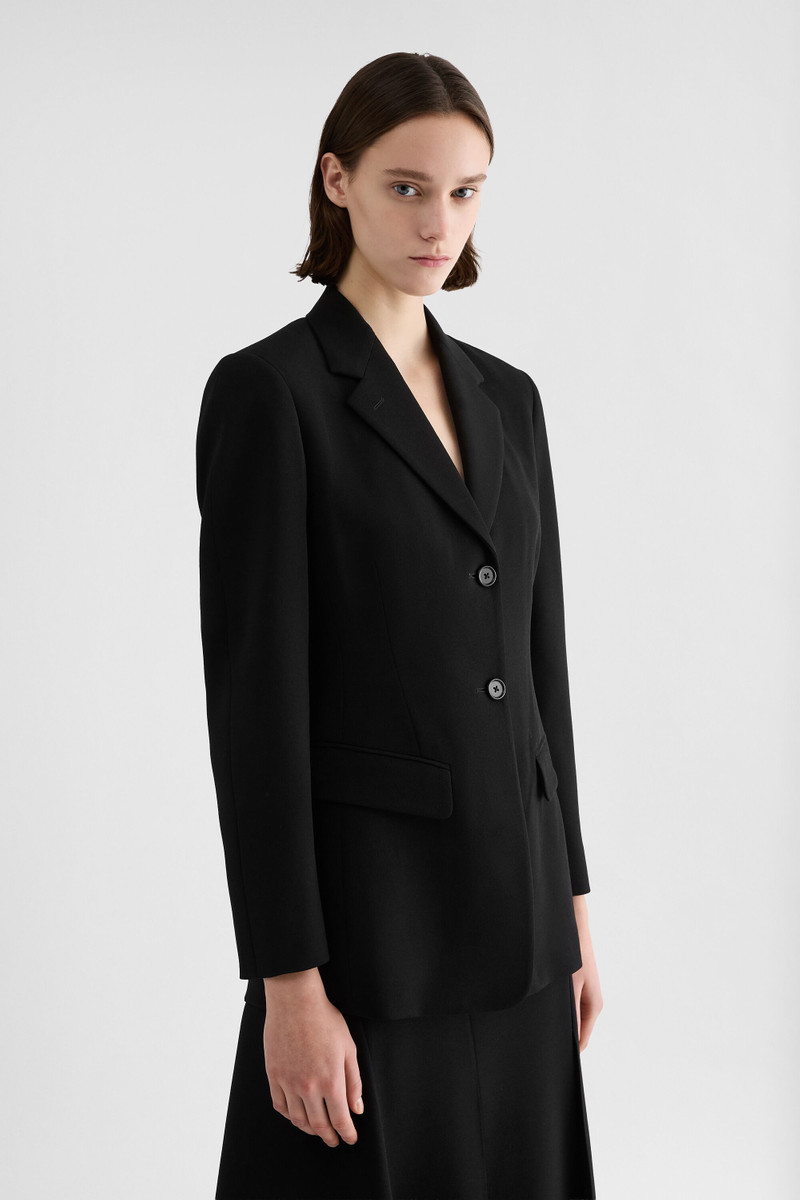 Wool Sablé Tailored Jacket 3