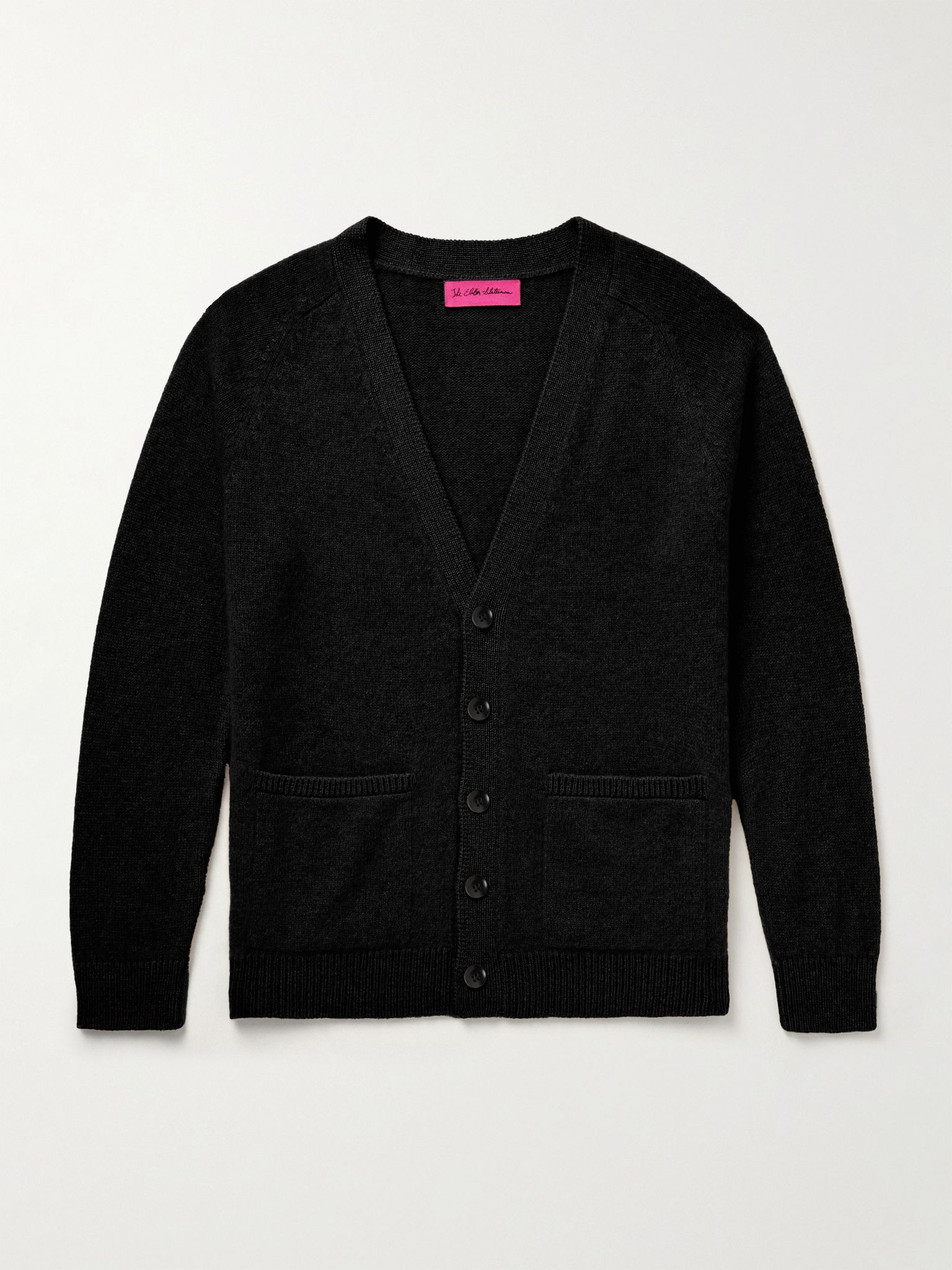 Cashmere Cardigan Black - 1