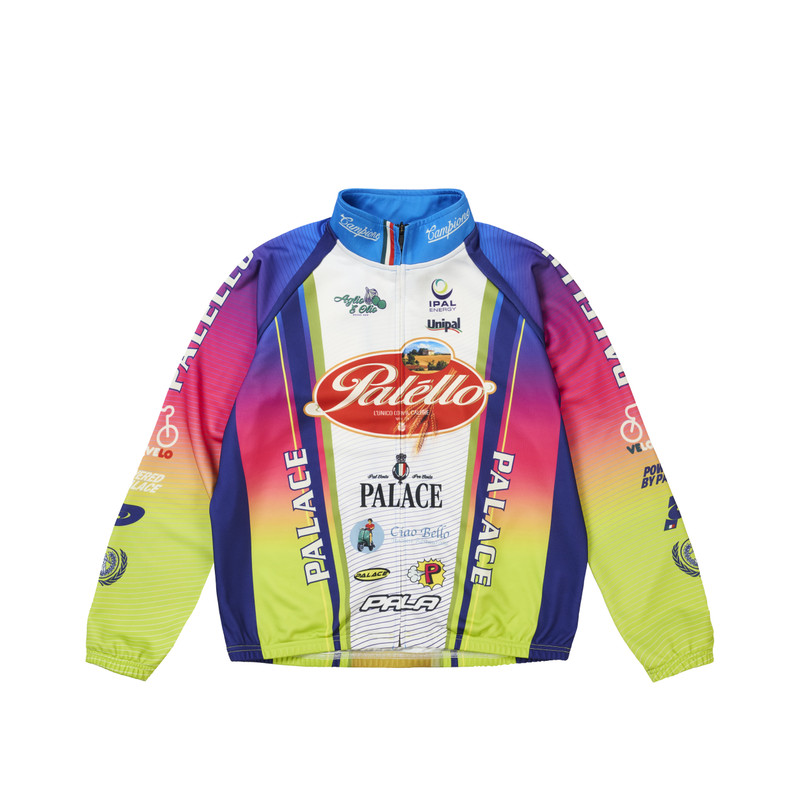 PALELLO CYCLING ZIP JACKET RAINBOW 1