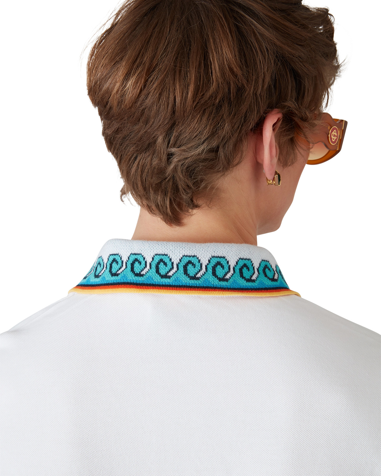 Greco Wave Polo Shirt | Casablanca Paris - 4