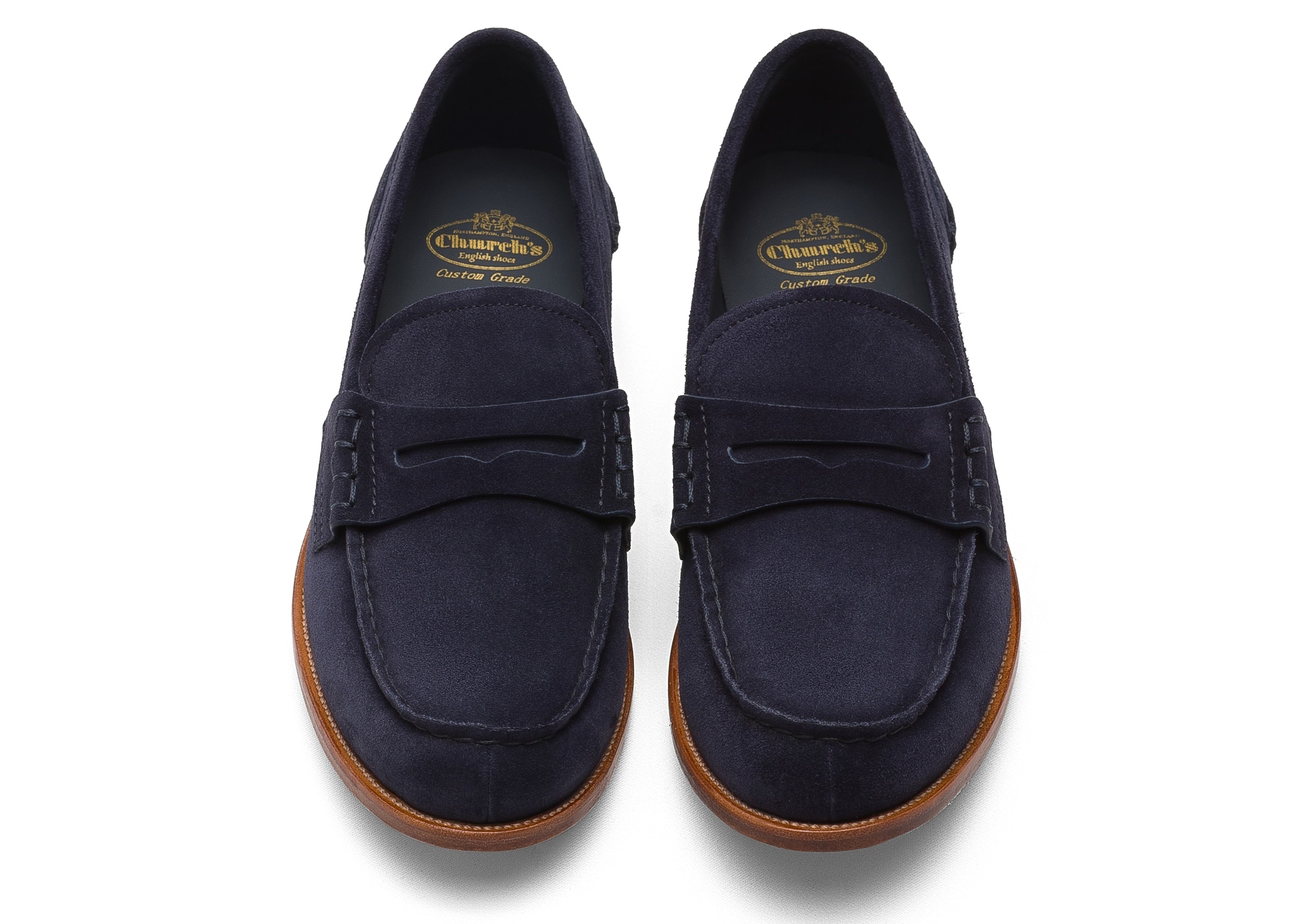 Pembrey w  6
Suede Loafer Blue - 3