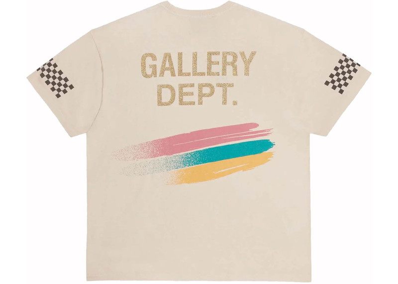 GALLERY DEPT. Gallery Dept. x Miami International Autodrone "Miami Grand Prix" MIA Merch Tee Archival White outlook