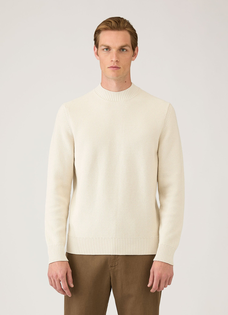 Cotton Crew Neck Jumper 2