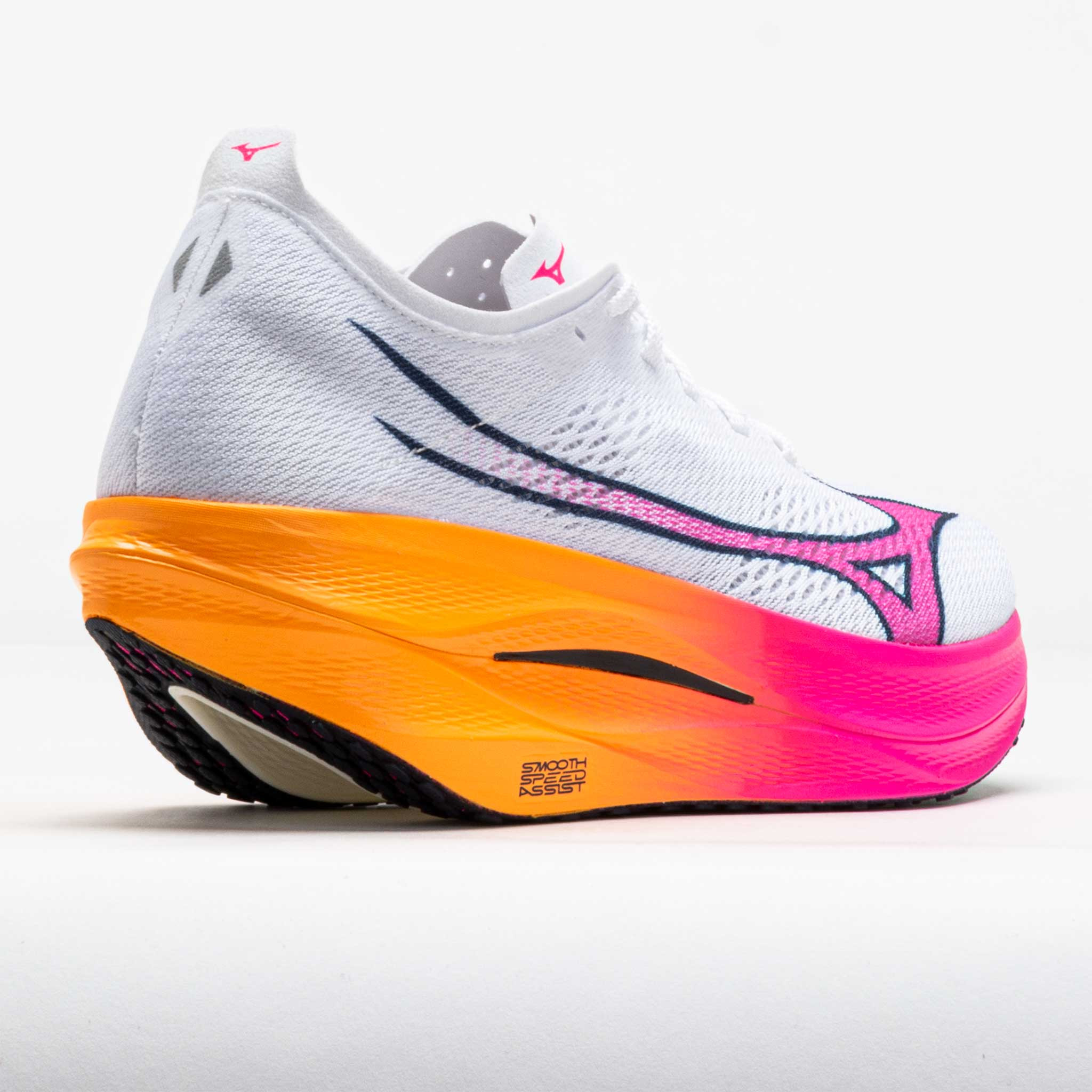 Mizuno Wave Rebellion Pro 3 Unisex White/Tang Orange - 6