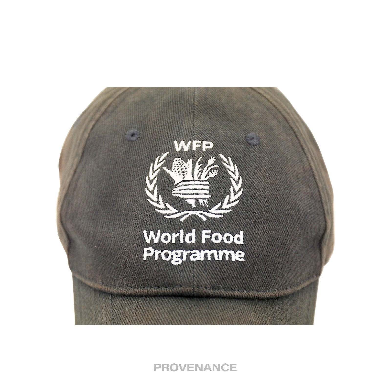 Balenciaga WFP World Food Programme Cap - Faded Black - 8