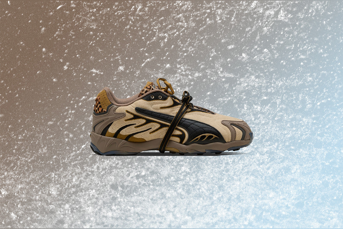 PUMA X A$AP ROCKY INHALE LEOPARD - TOASTED ALMOND/BLACK - 2