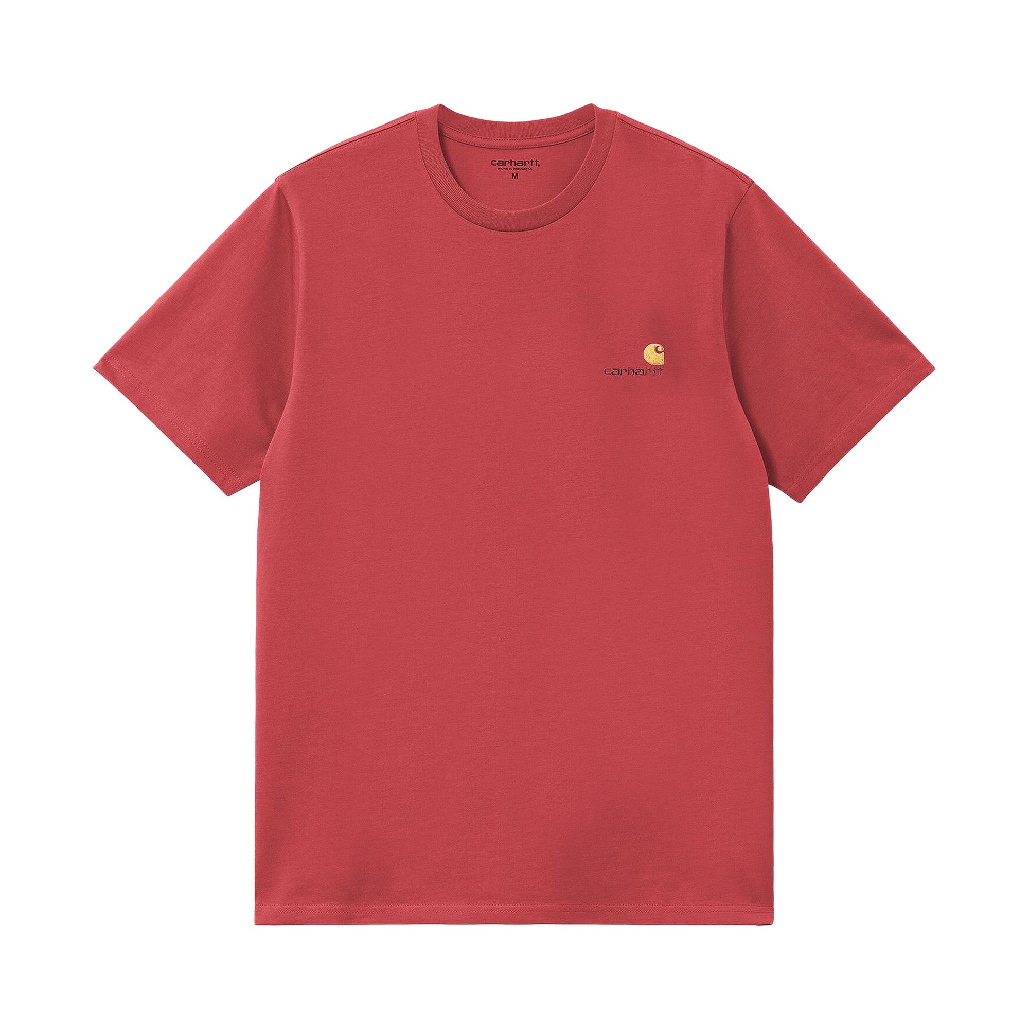 Carhartt WIP American Script T-Shirt 'Tuscany' - 1