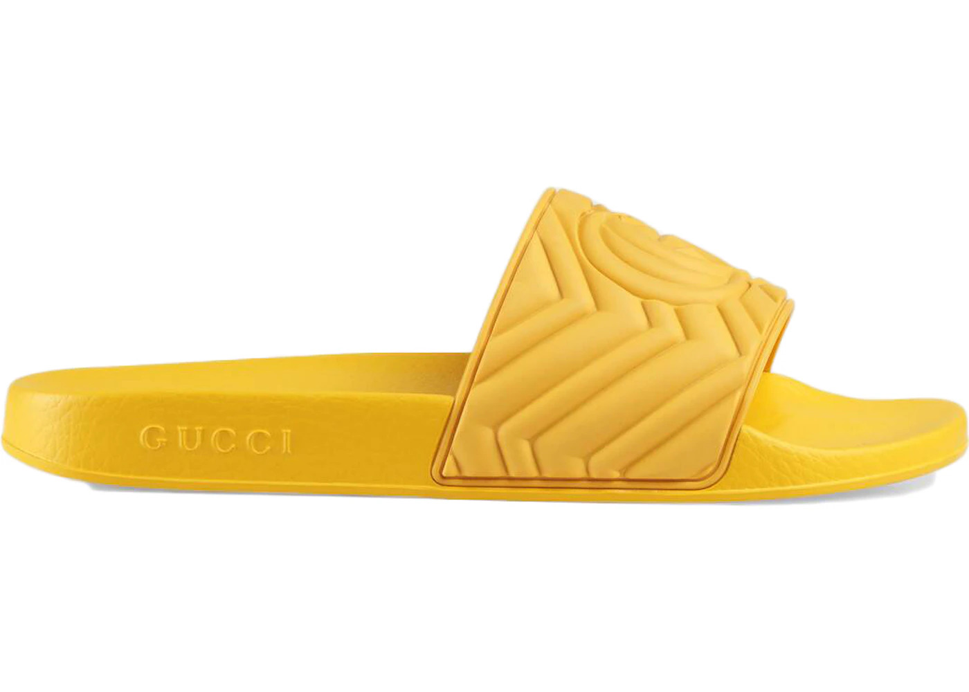 Gucci Slide Matelasse Yellow - 1