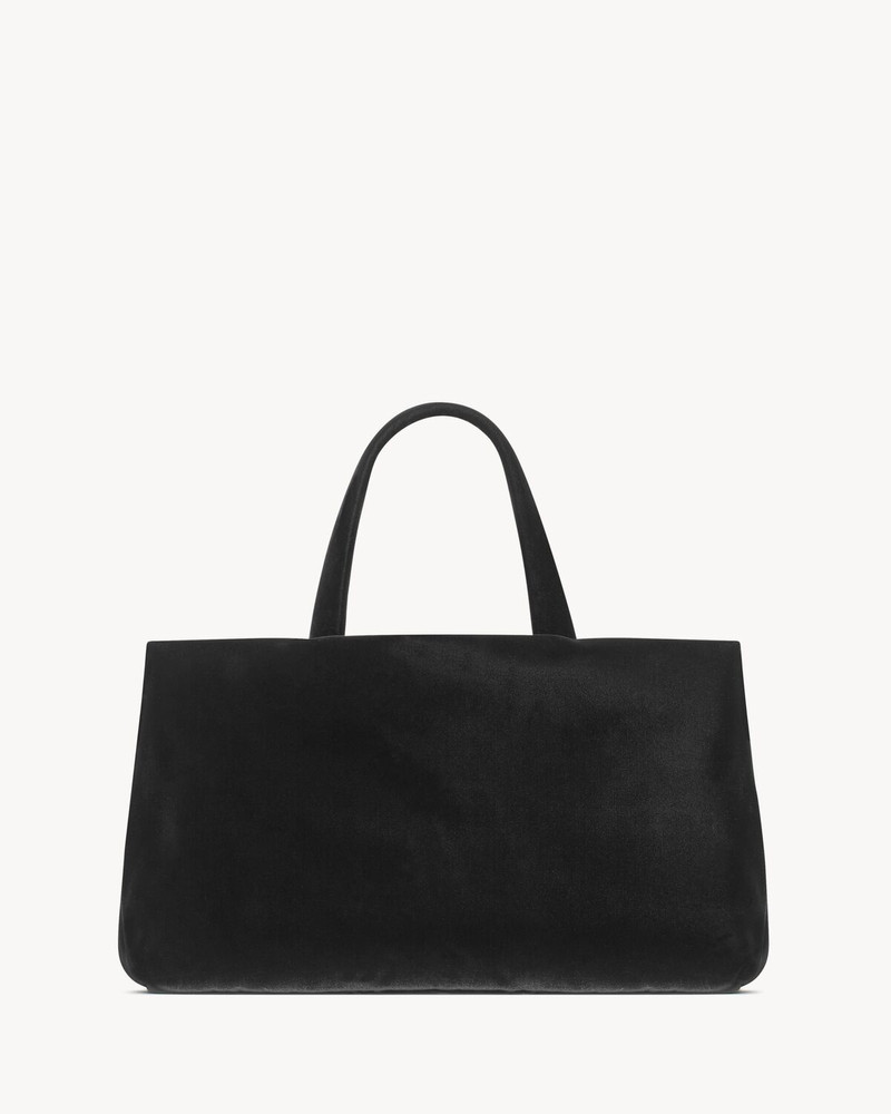 SAINT LAURENT WEEKENDER IN VELVET outlook