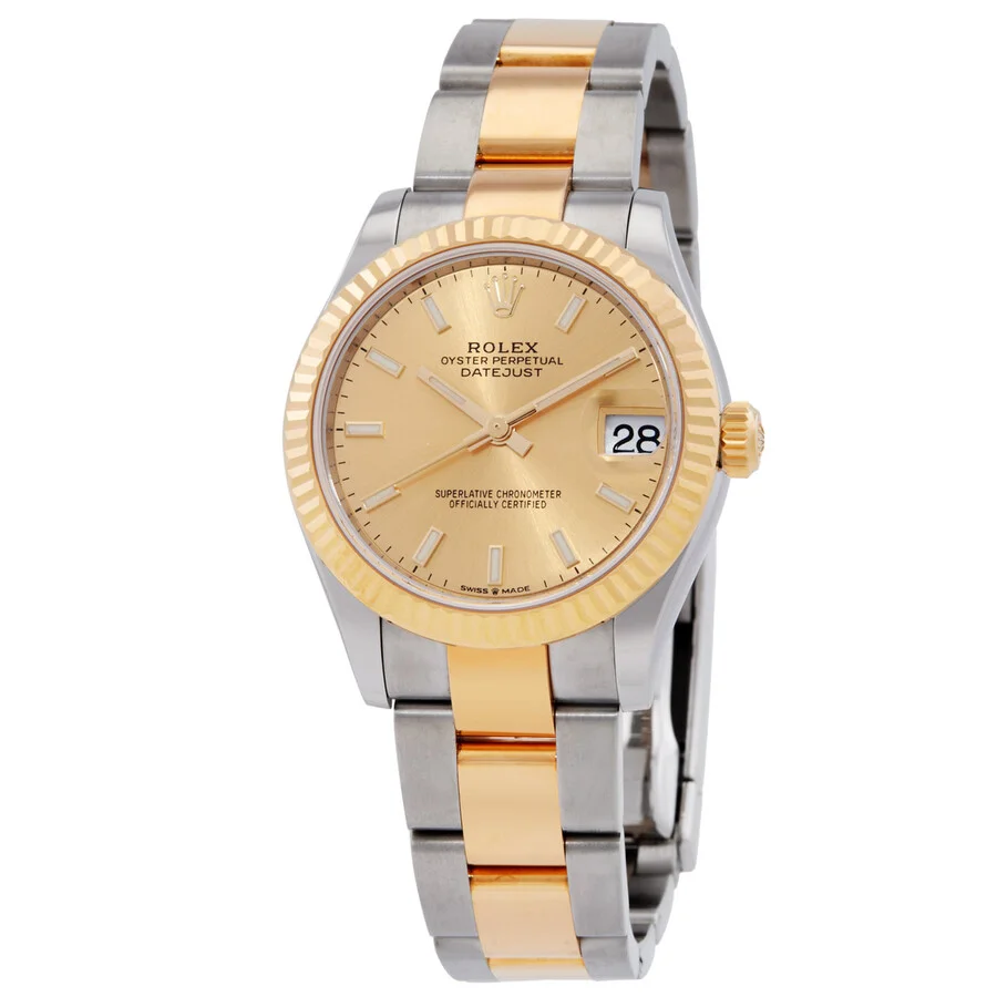 Rolex Datejust Automatic Chronometer Champagne Dial Ladies Watch 278273CSO - 1